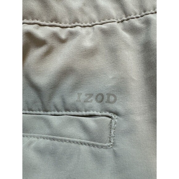Izod Golf Shorts Mens Performance Polyester Zip Pocket 2 pack 40 Size - Picture 6 of 12